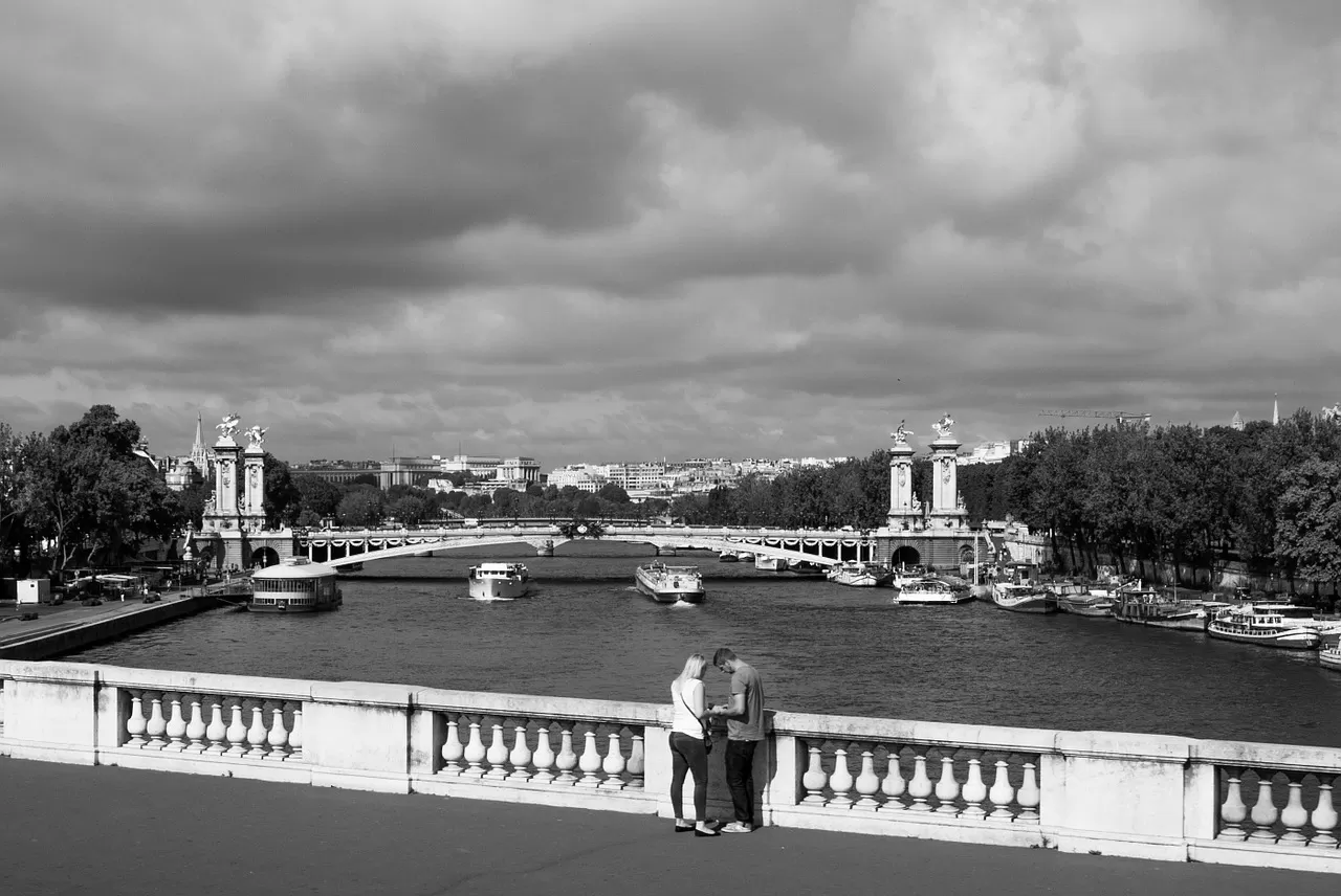 Paris Seine bridge